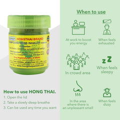 Hong Thai Compound Thai Herb Inhalant closeup herbs emphasize natural ingredients and fragrance trust.