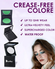 Honlley Halloween Goth look application showing monochrome contrast