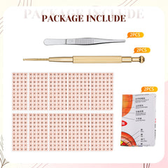 Acupuncture ear point chart sheet included