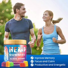 Ingredient panel for HOOLOO hemp gummies