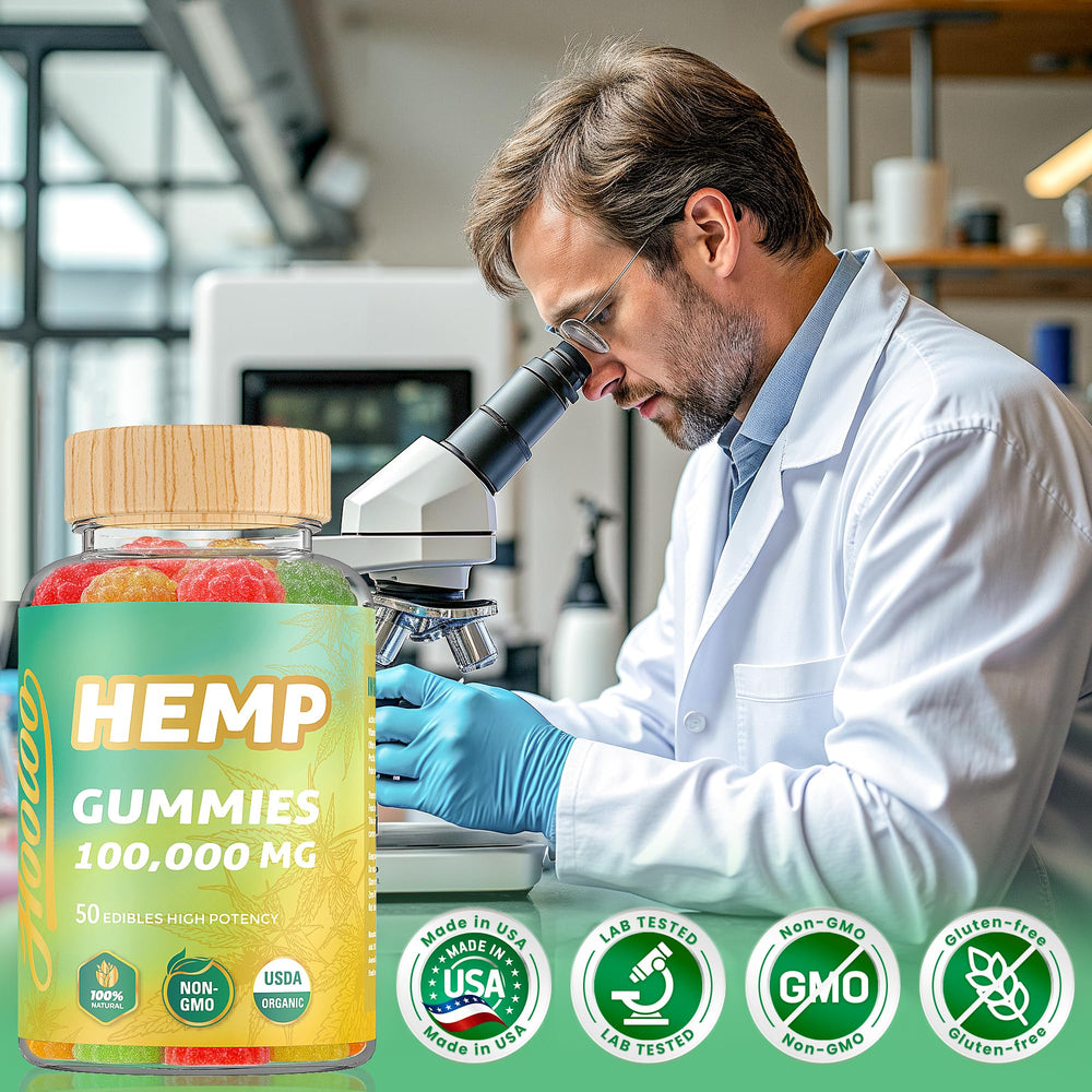 Gummies infused with Omega 3-6-9 and vitamins