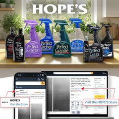 Pack of HOPE'S Perfect Glass Eyewear Cleaner 1 pack, 4 oz