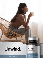 Supplement facts panel for Horbäach 5-HTP
