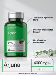 Close-up of Horbaach Arjuna capsules