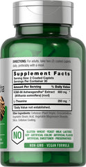 Ashwagandha KSM-66 extract 600mg vegan formula