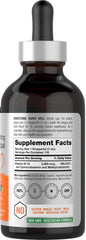 Berry flavored B12 Vitamin 5000 mcg dropper close-up