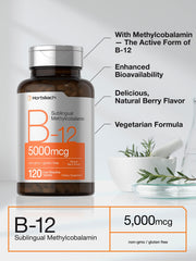 Vegetarian, Non-GMO, Gluten Free Horbaach B12 supplement