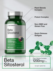 Packaging image of Horbäach Beta Sitosterol 1200mg softgels