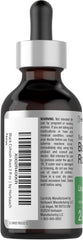 Close-up of the Horbaach Black Cohosh Root Tincture label