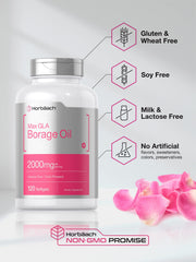 Cold-pressed borage seed oil capsules image