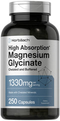 Horbäach Buffered Magnesium Glycinate bottle front view