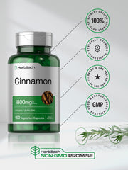 Ingredient panel for Horbaach Cinnamon Capsules