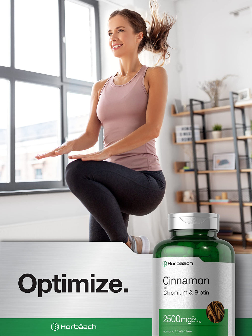 Box packaging of Horbäach Cinnamon with Chromium Picolinate 2500mg