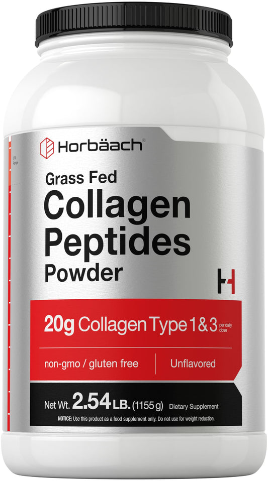 Unflavored Horbaach Collagen Peptides Powder 40 oz