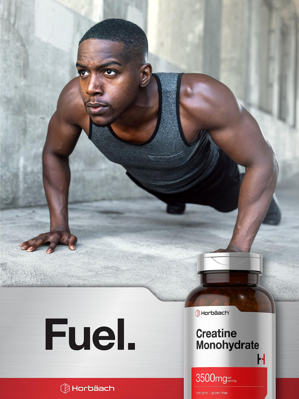 Ingredients list for Horbäach Creatine Monohydrate Capsules