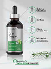 Vegan, non-GMO, gluten-free certification icons on packaging
