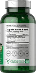 Close-up of Horbäach Echinacea Goldenseal capsules bottle label
