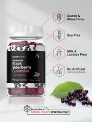 Vegan elderberry gummies for adults