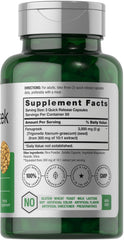 Horbäach Fenugreek Capsules bottle front view