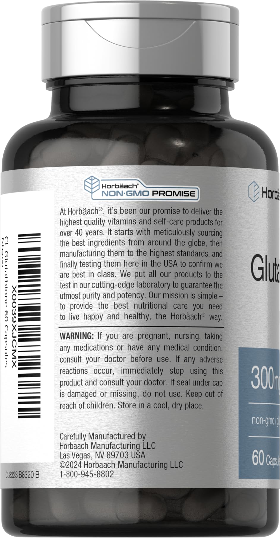 Label showing reduced form and 300 mg dosage