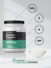 Vegetarian formula packaging for Horbaach Glycine Powder