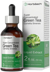 2 oz bottle of Horbäach Green Tea Extract Liquid Drops