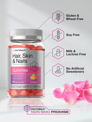 Nutrition facts and ingredient list on bottle