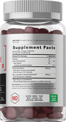 Ingredients panel for Horbaach Horny Goat Weed Gummies