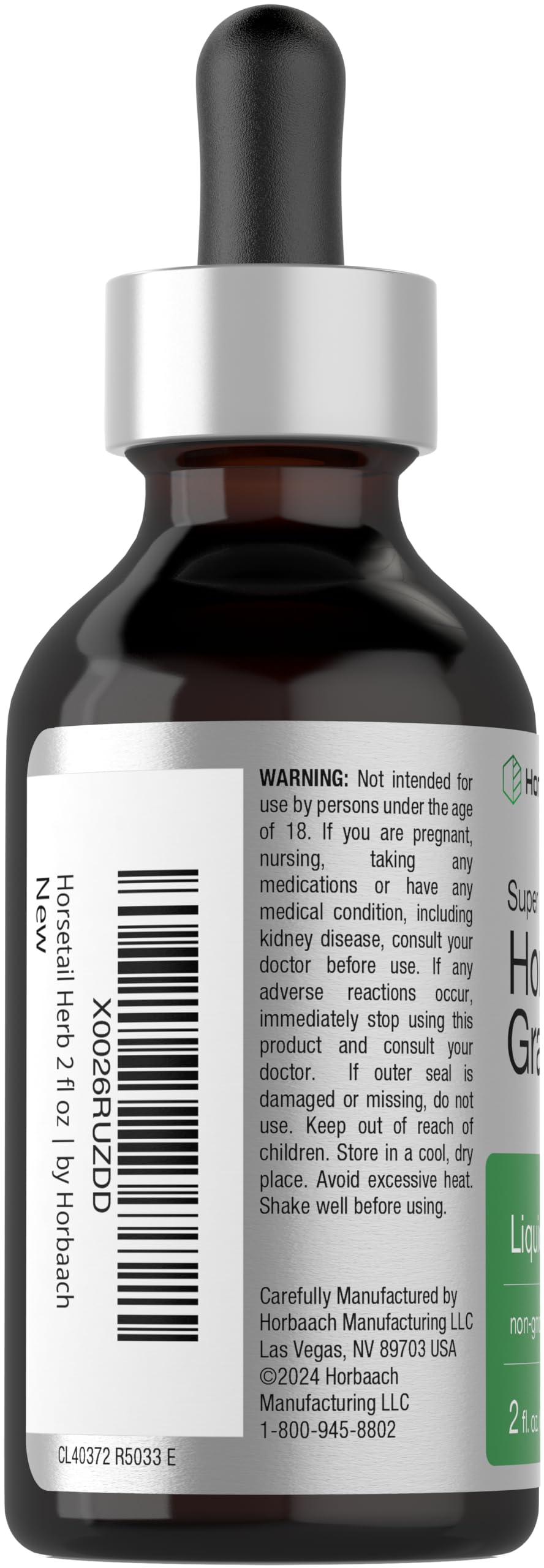 Dose information for Horbaach Horsetail Liquid Extract
