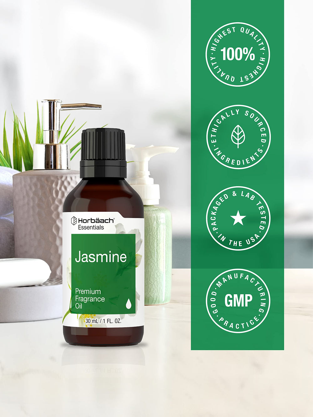 Jasmine fragrance oil for soap making by Horbaach