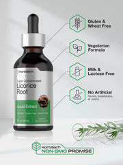 Label highlighting non-GMO and gluten-free attributes