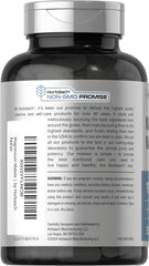 Gluten-free non-GMO vegetarian formula on packaging