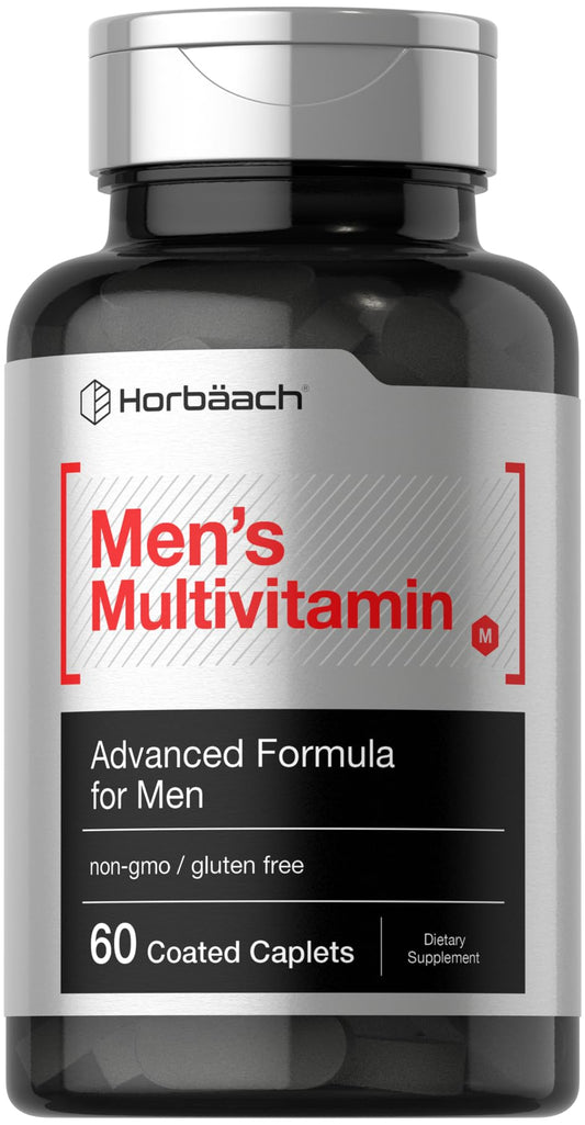 Horbäach Men's Multivitamin bottle with 60 caplets