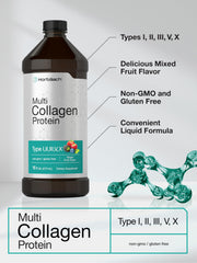 Close-up of collagen liquid dropper and bottle