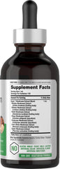 Close-up of Horbaach Mushroom Complex liquid drops bottle