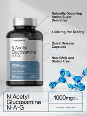 Nutrition facts panel on Horbaach NAG bottle
