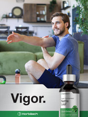 Vegetarian liquid supplement nettle tincture