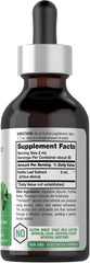 Alcohol-free nettle leaf tincture label