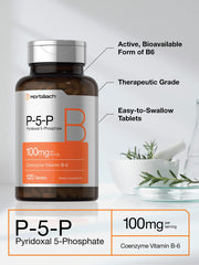 Close-up of Horbaach P5P label