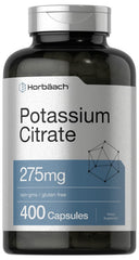 Horbäach Potassium Citrate 275 mg bottle label