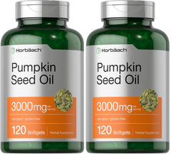 Horbäach Pumpkin Seed Oil 3000mg bottle label front view
