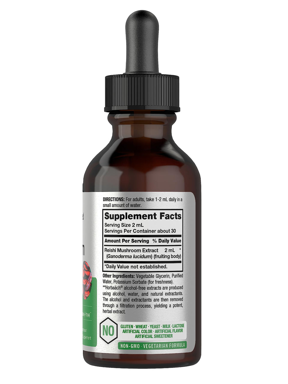 Reishi liquid dropper bottle 2 oz