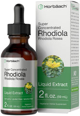 Horbaach Rhodiola Rosea tincture bottle 2 oz