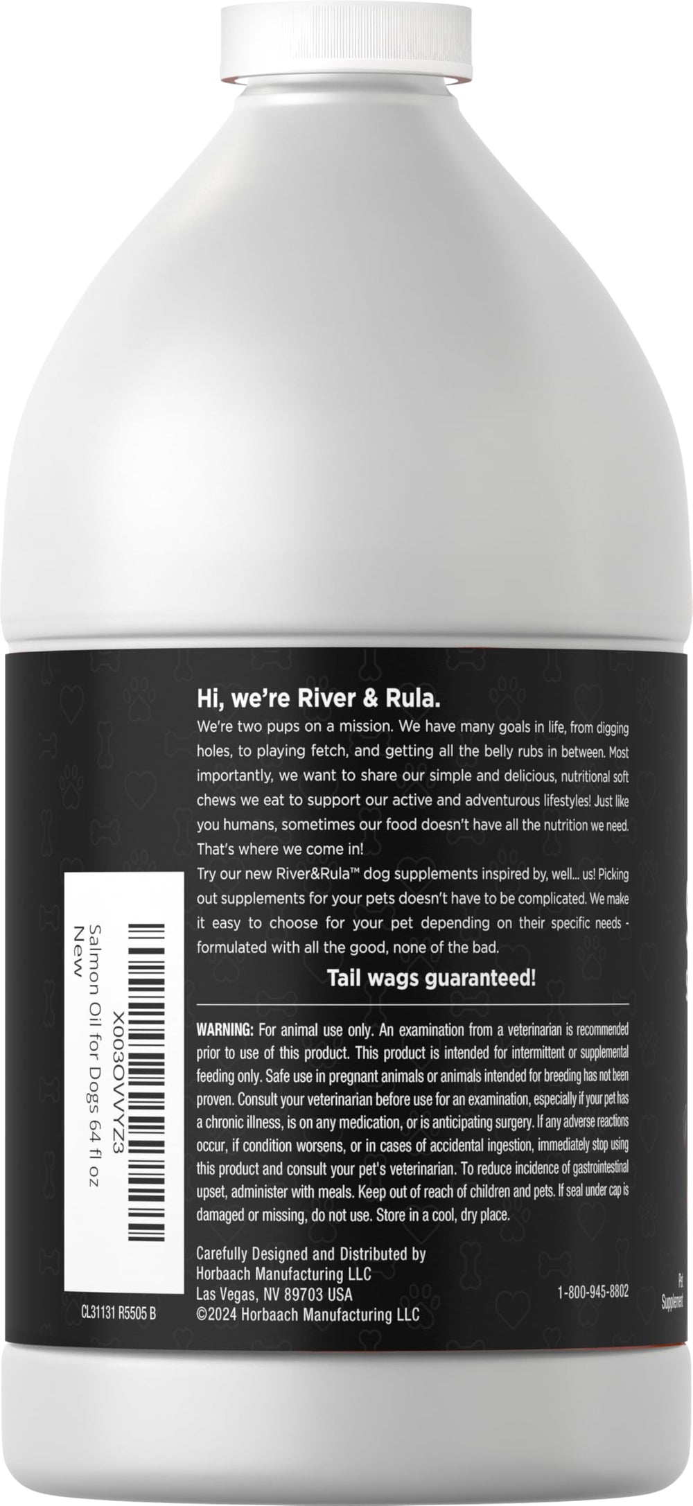 Omega-3 EPA and DHA content on packaging