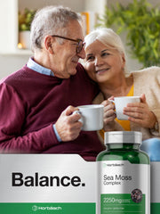 Front view of Horbaach Sea Moss Complex packaging