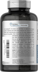 Close-up of Horbäach Strontium Citrate 940 mg label