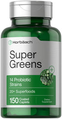 Horbäach Super Greens 150 Caplets bottle