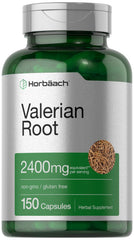 Bottle of Horbaach Valerian Root Capsules