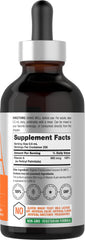 Horbäach Vitamin A Liquid bottle back label with supplement facts