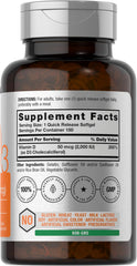 Horbaach Vitamin D3 2000IU softgels pack shot